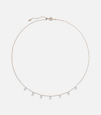 Danaé 18kt gold necklace with diamonds | Persée