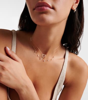 Danaé 18kt gold necklace with diamonds | Persée