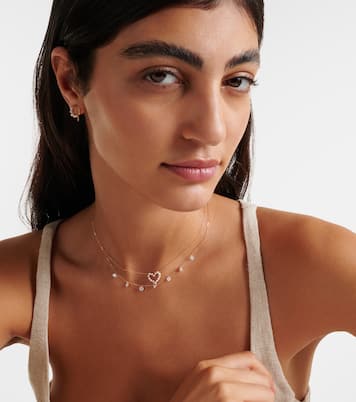 Danaé 18kt gold necklace with diamonds | Persée