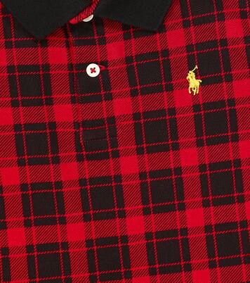 Tartan cotton polo shirt | Polo Ralph Lauren Kids