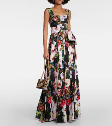 Floral cotton gown | Dolce&Gabbana