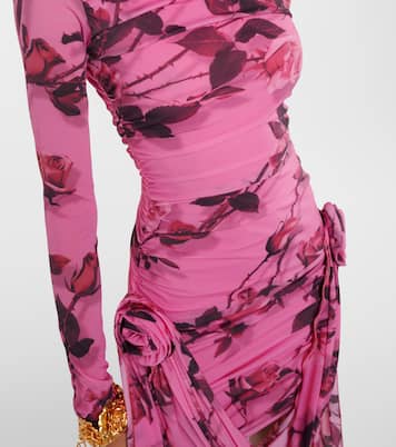 Vestido corto de jersey estampado | Blumarine