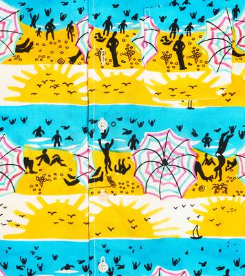 Udo embroidered cotton shirt | Morley