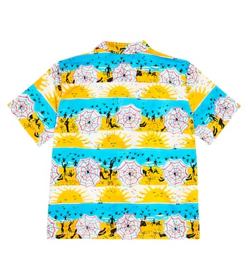 Udo embroidered cotton shirt | Morley