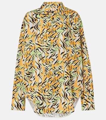 Bedrucktes Hemd aus Baumwolle | Marni