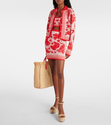 Medusa '95 leather wedge sandals | Versace