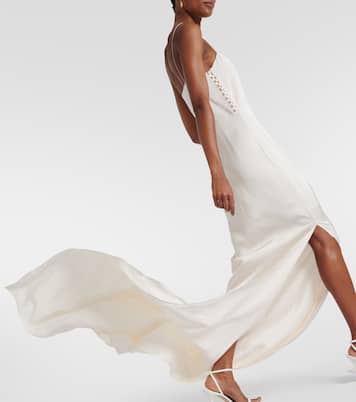 Robe longue La Noiva en satin | Jacquemus