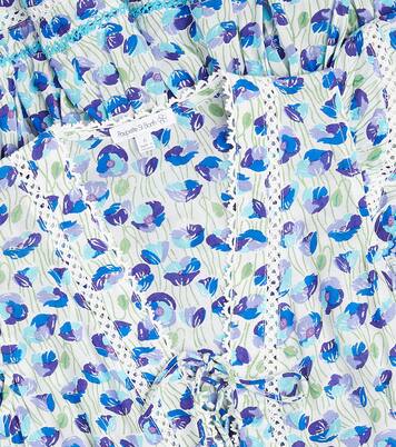 Robe Anais imprimée en coton | Poupette St Barth Kids