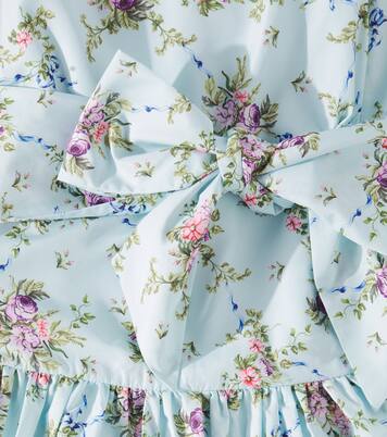 Belle Fleur荷叶边花卉连衣裙 | Tutu Du Monde