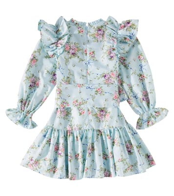 Belle Fleur荷叶边花卉连衣裙 | Tutu Du Monde