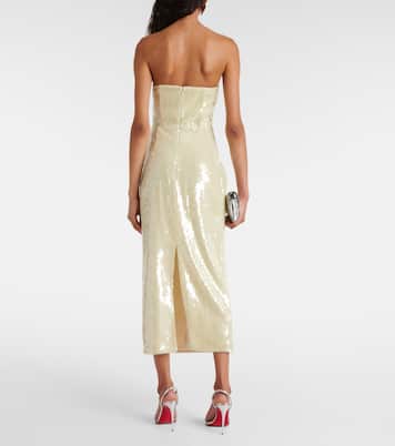 Robe midi à sequins | Roland Mouret