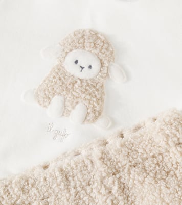 Baby cotton-blend top and shorts set | Il Gufo