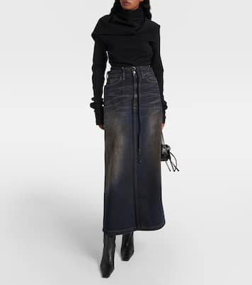 Falda larga Talia de denim | Acne Studios