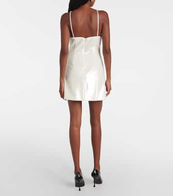 Minikleid mit Kristallen und Pailletten | Self-Portrait