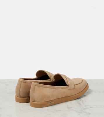 Loafers Softmoc aus Veloursleder | Max Mara