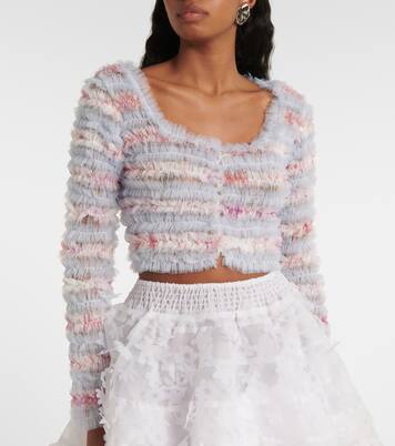 Cropped-Cardigan | Susan Fang