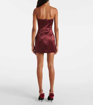 Abito bustier in raso di seta | Magda Butrym