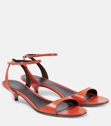 Vika 35 leather sandals | The Row