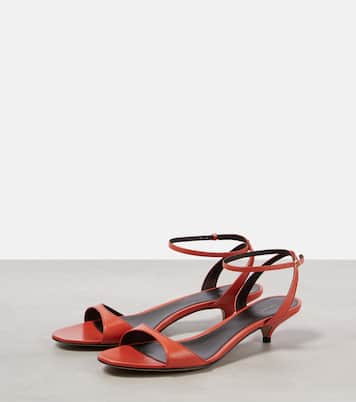 Vika 35 leather sandals | The Row