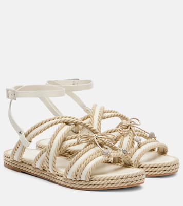 Embellished woven sandals | Mach & Mach