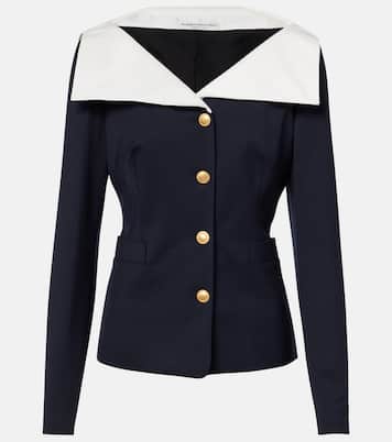 Jacke aus einem Wollgemisch | Alessandra Rich