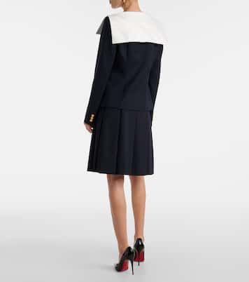 Jacke aus einem Wollgemisch | Alessandra Rich