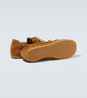 Batto croc-effect suede boat shoes | Jacquemus
