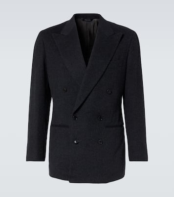 Camel hair blazer | Saman Amel