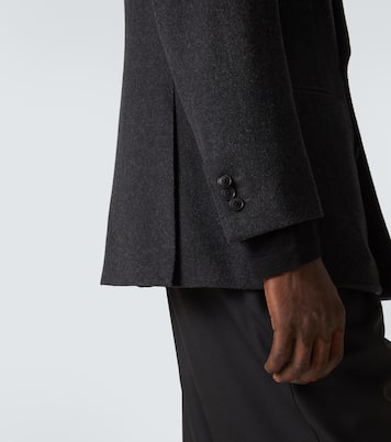 Camel hair blazer | Saman Amel