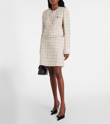 Medusa tweed jacket | Versace