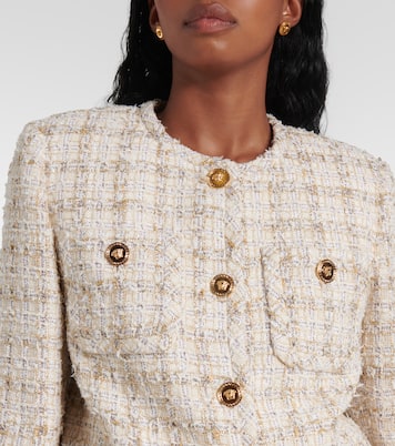Medusa tweed jacket | Versace
