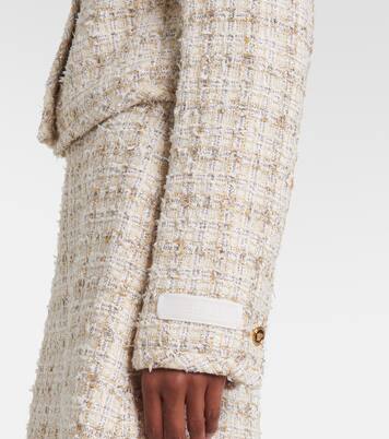 Medusa tweed jacket | Versace