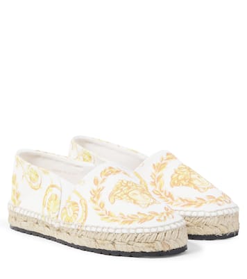 Medusa printed espadrilles | Versace Kids