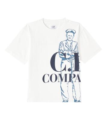 U16 logo cotton jersey T-shirt | C.P. Company Kids