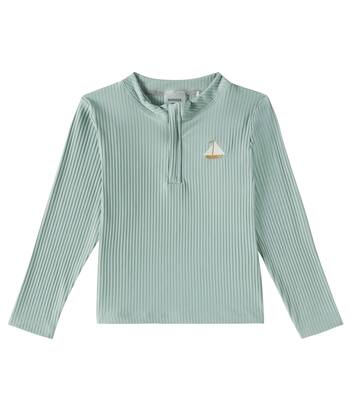 Harvie embroidered rashguard top | Donsje