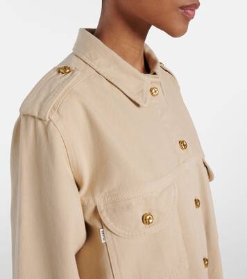 Sahariana denim jacket | Blazé Milano