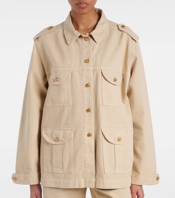 Sahariana denim jacket | Blazé Milano