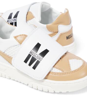 Leather sneakers | Moschino Kids