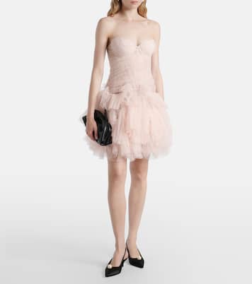 Dewi ruffled minidress | Maria Lucia Hohan