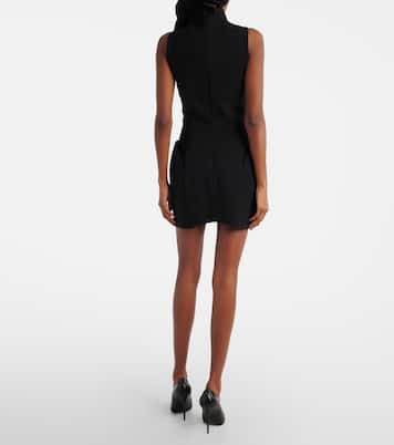 فستان قصير بأجزاء مقتصة  | Mugler