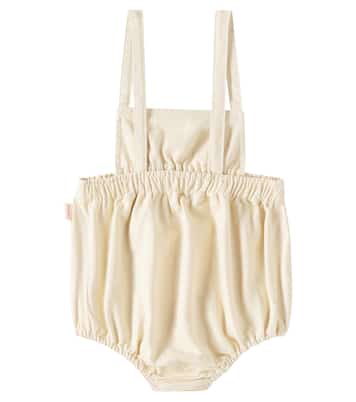 Baby printed cotton playsuit | Tinycottons