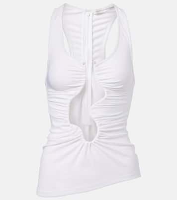 Salacia挖剪褶饰坦克背心 | Christopher Esber