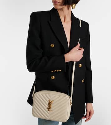Sac Lou en cuir à logo | Saint Laurent