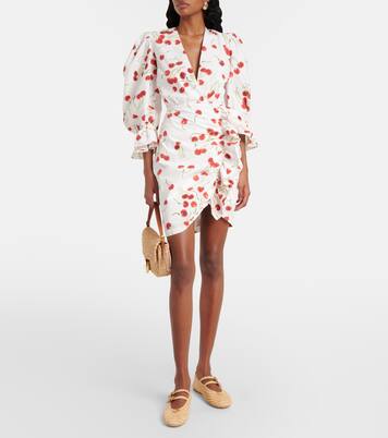 Minikleid aus einem Baumwollgemisch | Adriana Degreas