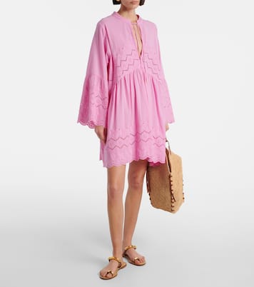 Bestickter Kaftan Sebenna aus Baumwolle | Melissa Odabash