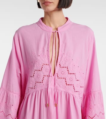 Bestickter Kaftan Sebenna aus Baumwolle | Melissa Odabash