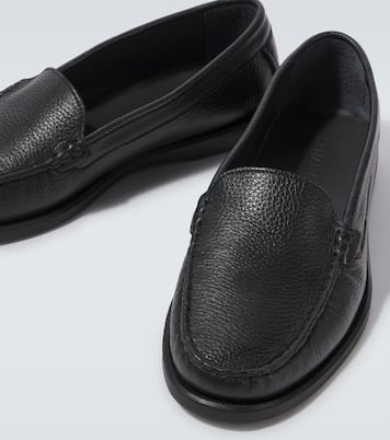 City leather loafers | Saman Amel