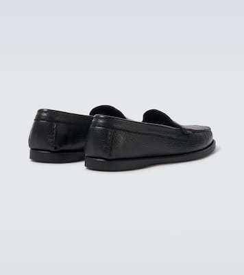 City leather loafers | Saman Amel