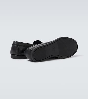 City leather loafers | Saman Amel