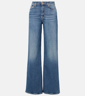 Lotta high-rise wide-leg jeans | 7 For All Mankind